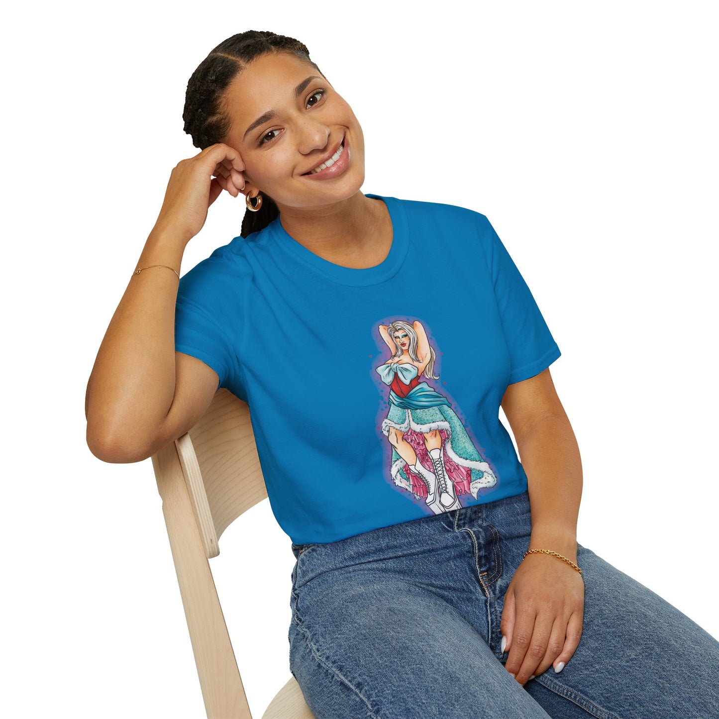 Kristy Kreme Portrait  Unisex Softstyle T-Shirt