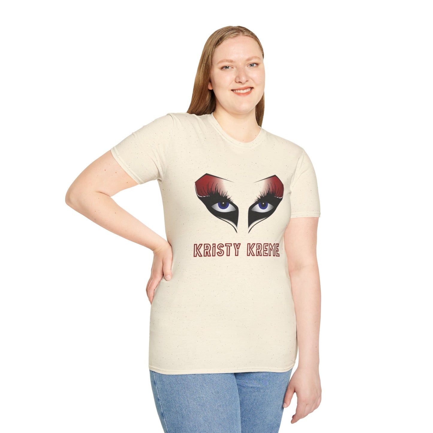 Kristy Kreme Eyes Unisex Softstyle T-Shirt