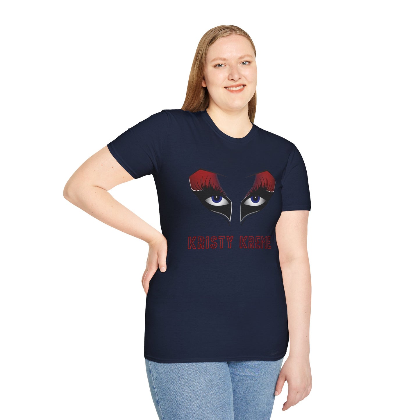 Kristy Kreme Eyes Unisex Softstyle T-Shirt