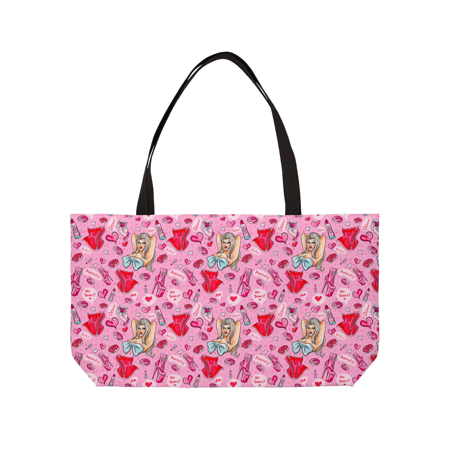 Kristy Kreme Pink Dream Weekender Tote Bag