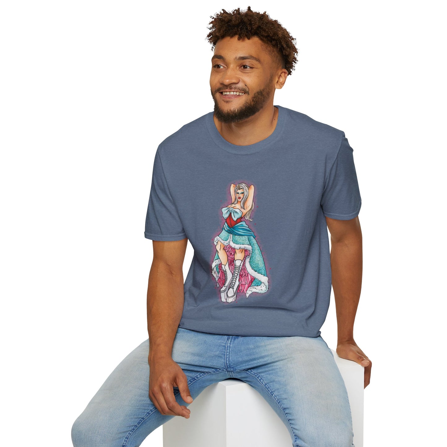 Kristy Kreme Portrait  Unisex Softstyle T-Shirt