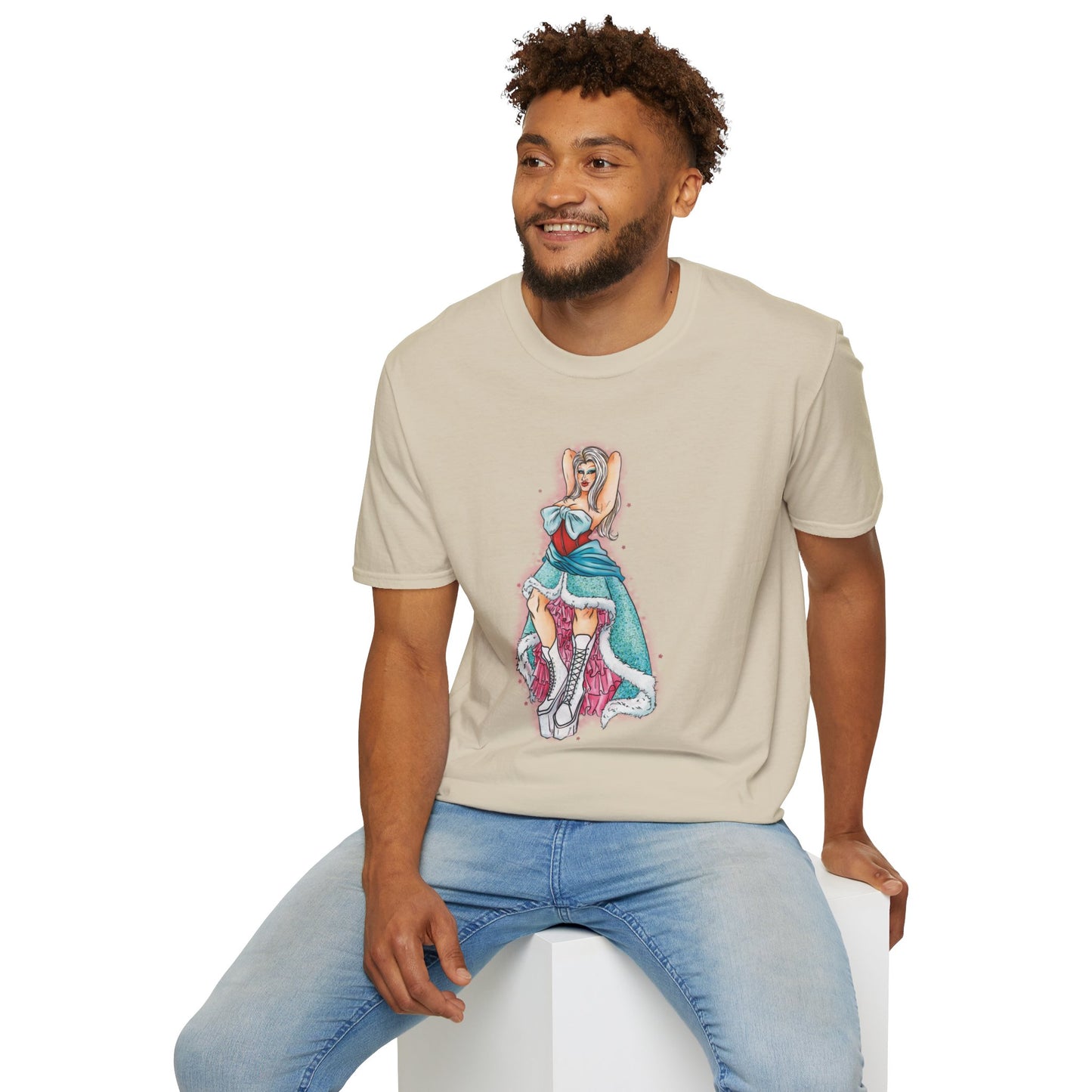 Kristy Kreme Portrait  Unisex Softstyle T-Shirt