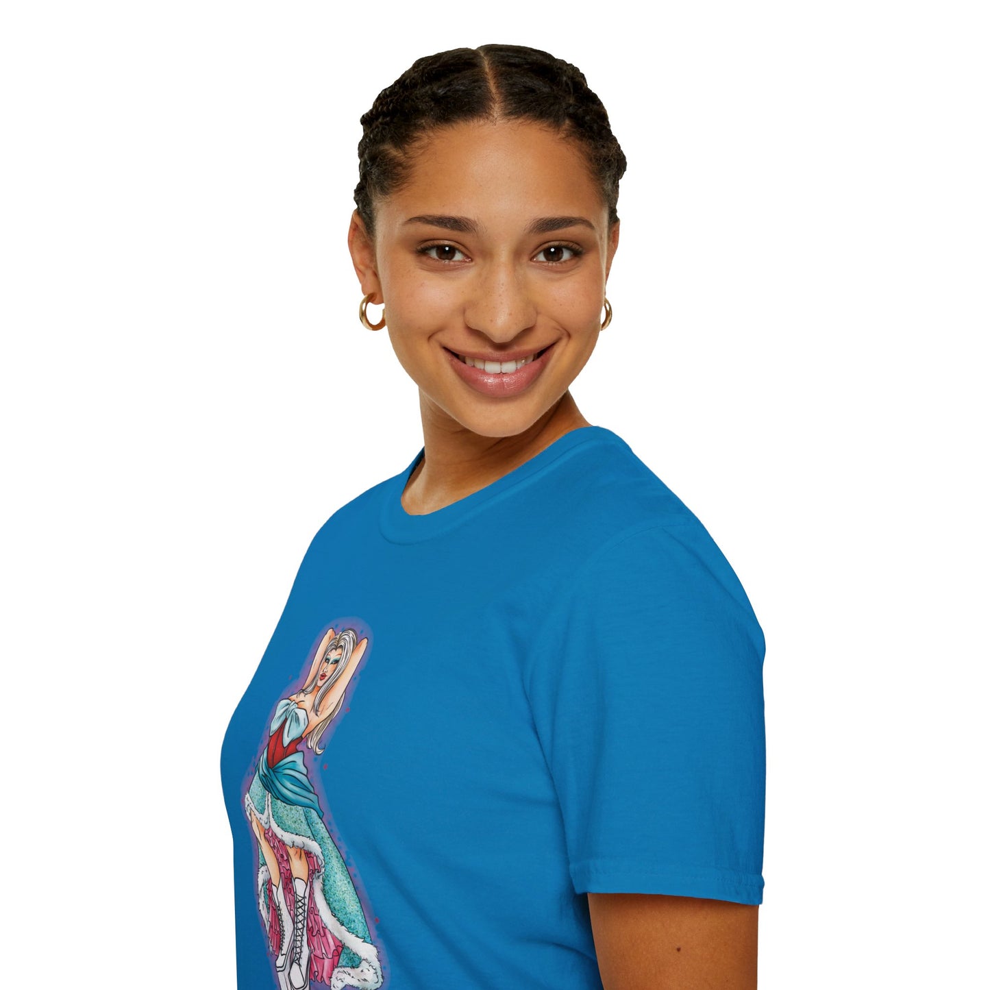 Kristy Kreme Portrait  Unisex Softstyle T-Shirt