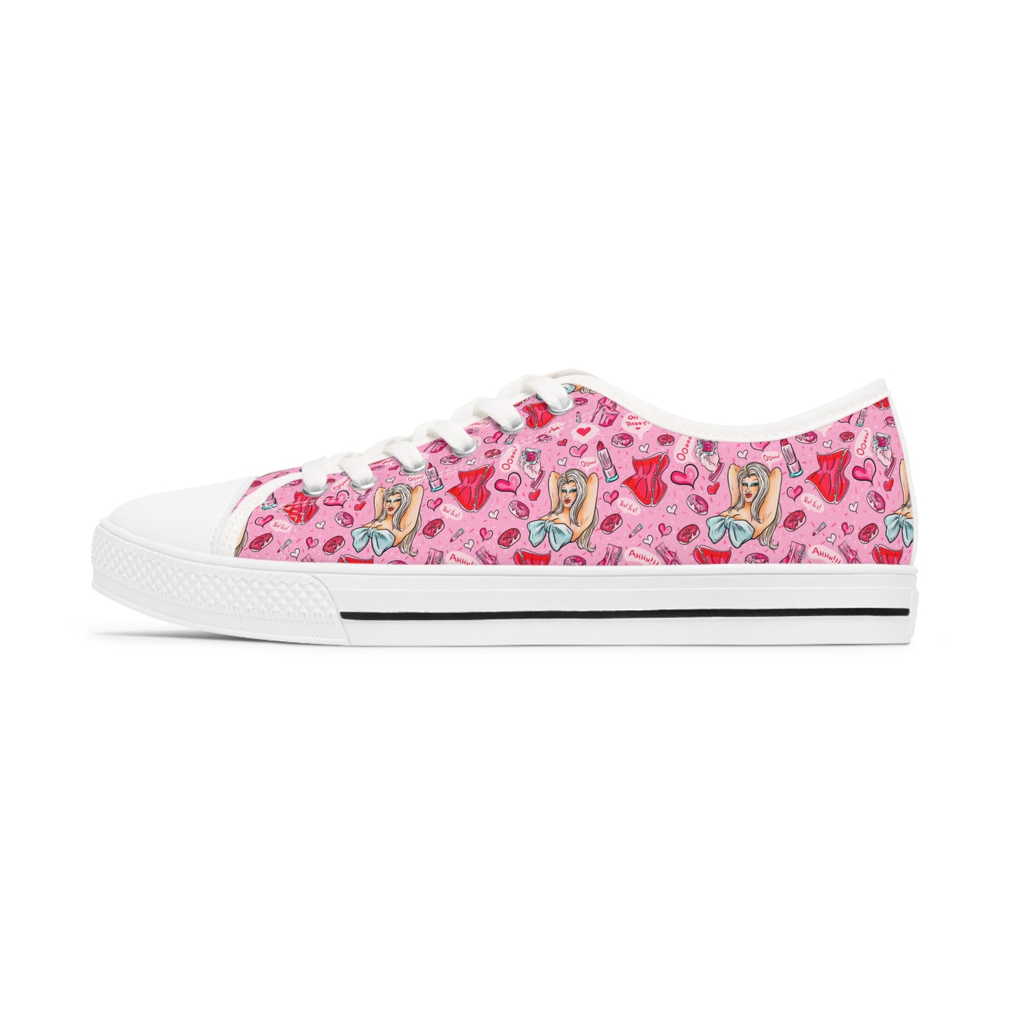 Kristy Kreme Women's Low Top Sneakers