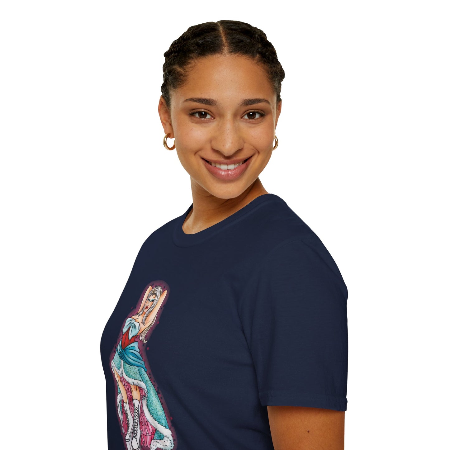 Kristy Kreme Portrait  Unisex Softstyle T-Shirt