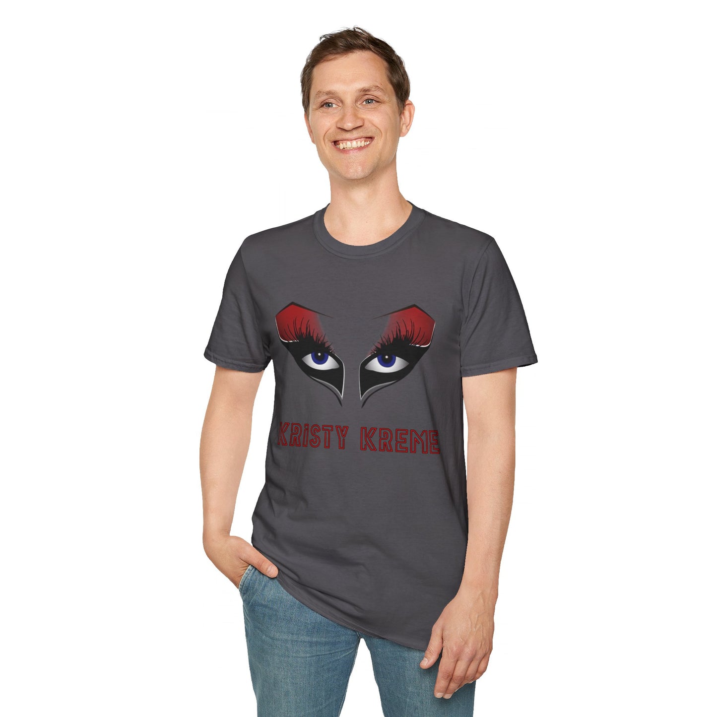 Kristy Kreme Eyes Unisex Softstyle T-Shirt