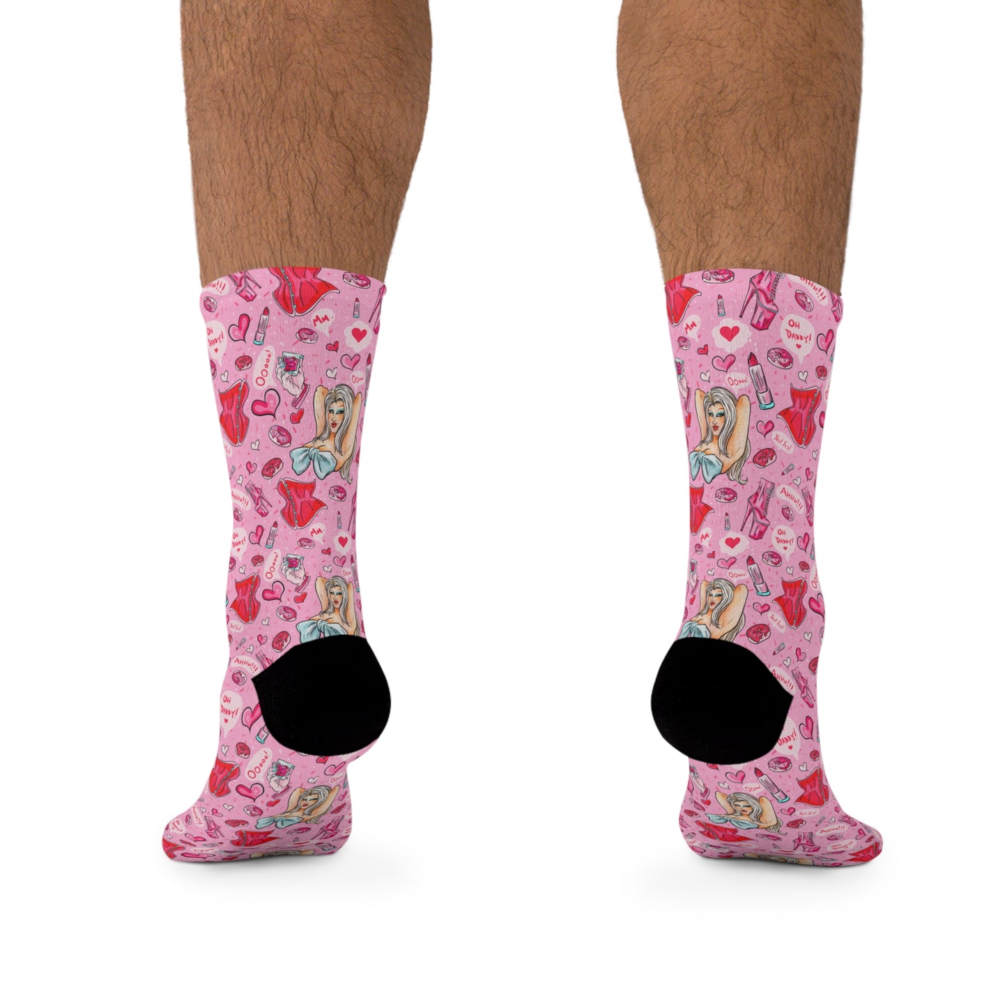 Kristy Kreme Pink Dream Recycled Poly Socks