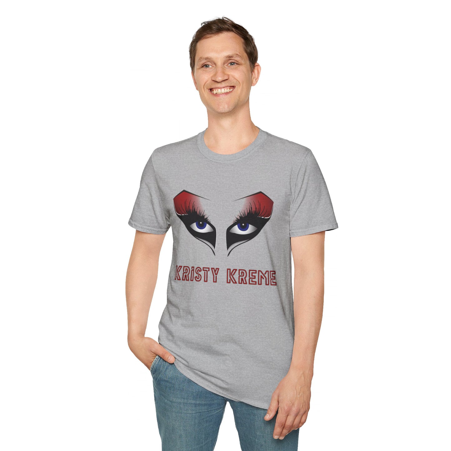 Kristy Kreme Eyes Unisex Softstyle T-Shirt