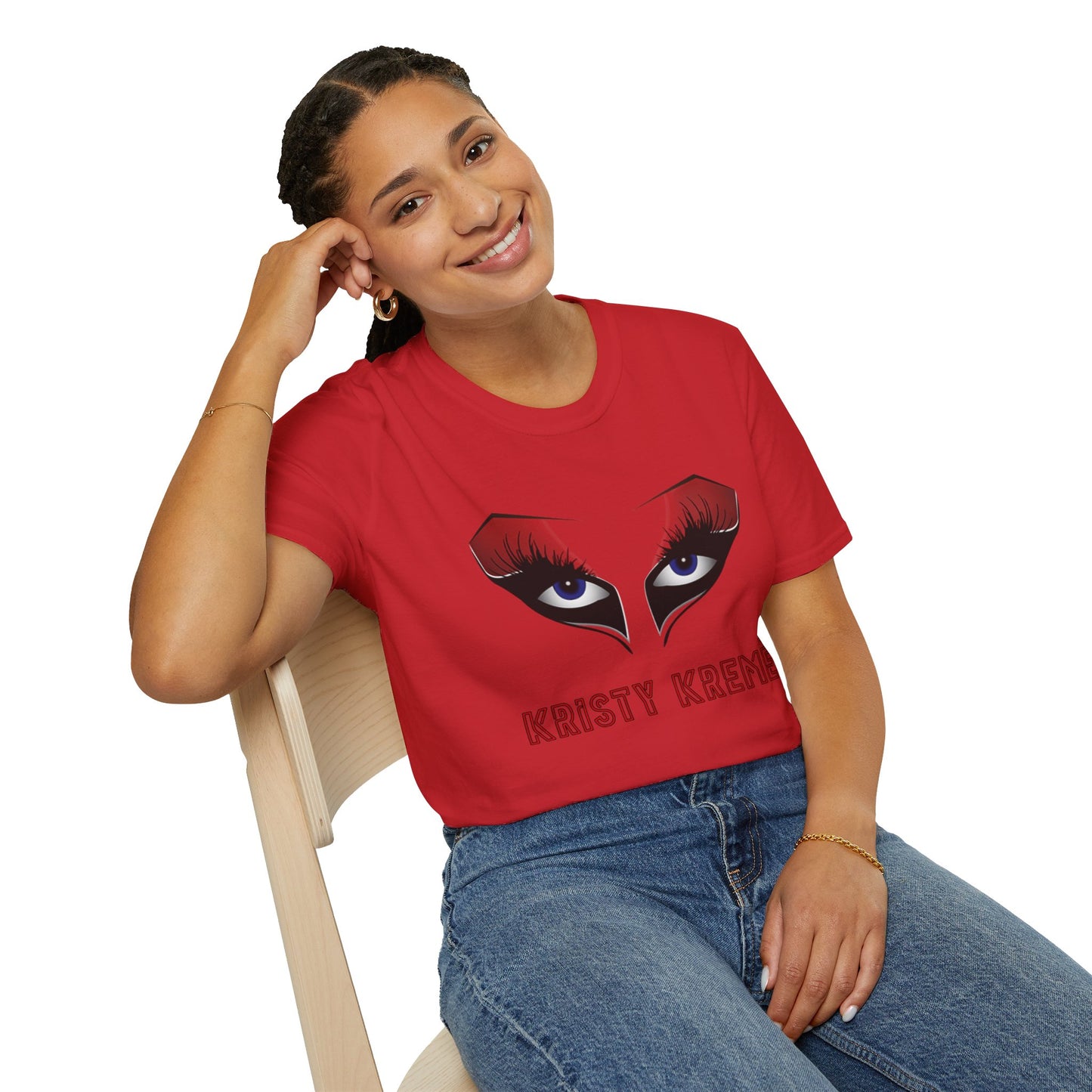 Kristy Kreme Eyes Unisex Softstyle T-Shirt