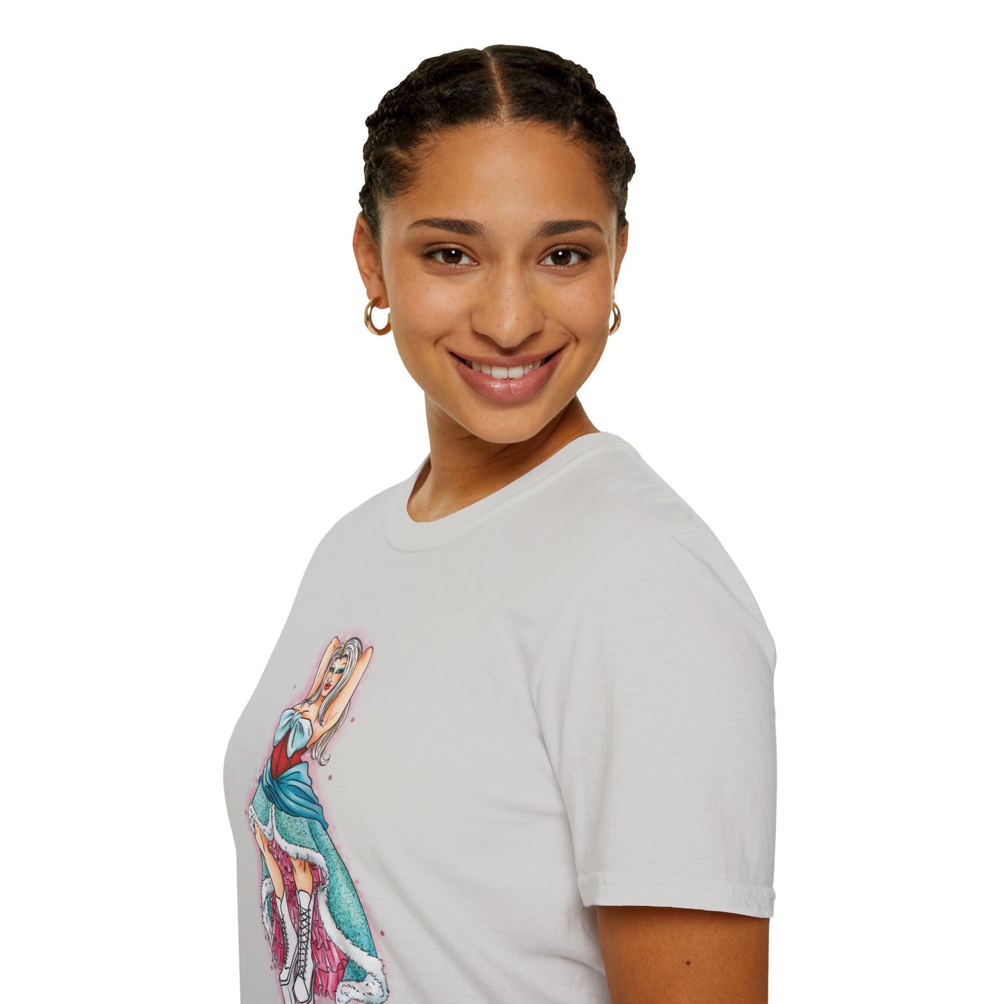 Kristy Kreme Portrait  Unisex Softstyle T-Shirt