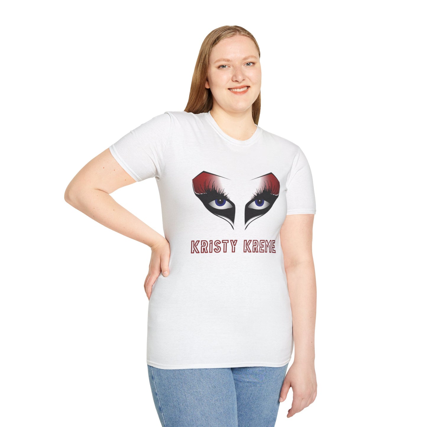 Kristy Kreme Eyes Unisex Softstyle T-Shirt