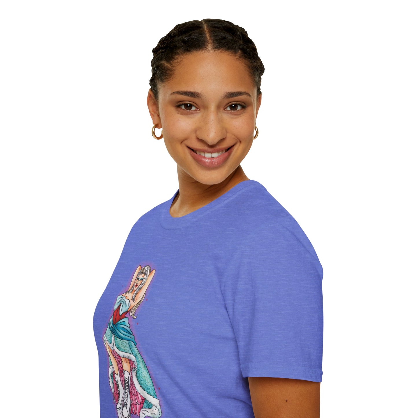 Kristy Kreme Portrait  Unisex Softstyle T-Shirt