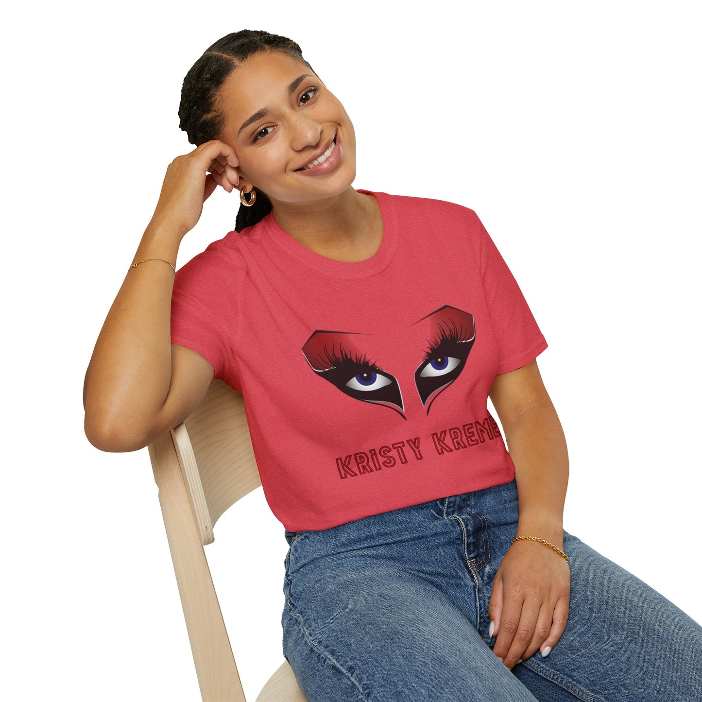 Kristy Kreme Eyes Unisex Softstyle T-Shirt