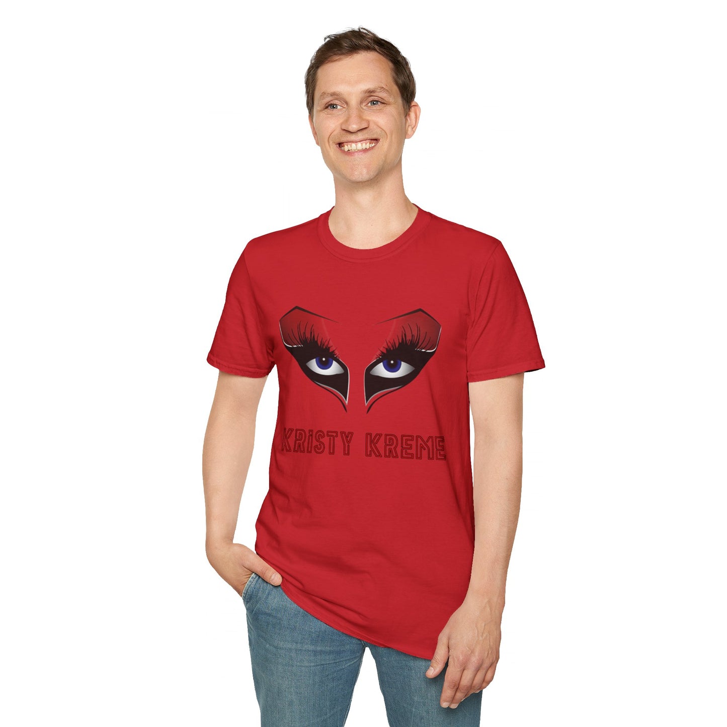 Kristy Kreme Eyes Unisex Softstyle T-Shirt