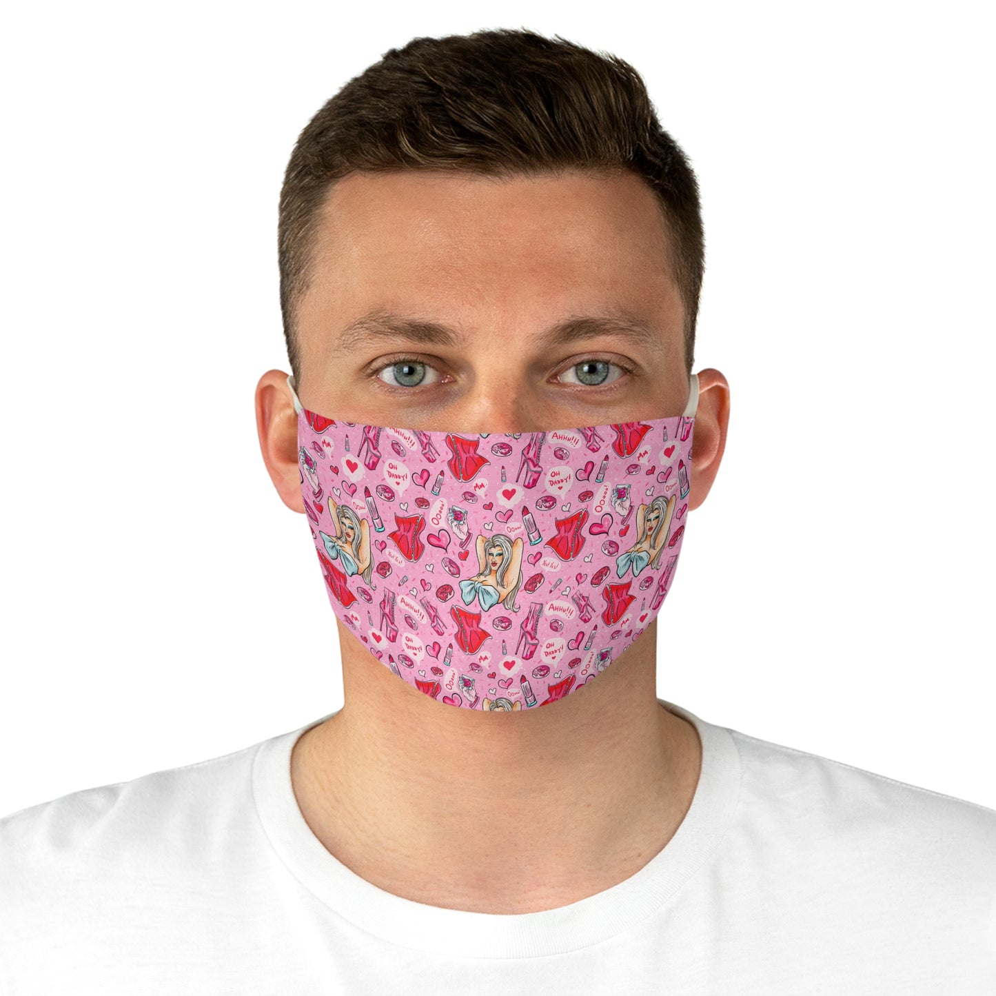 Kristy Kreme Pink Dream Fabric Face Mask