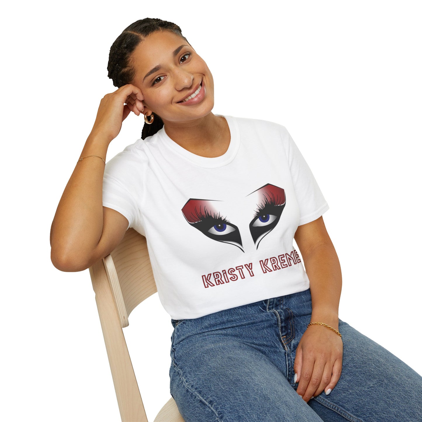 Kristy Kreme Eyes Unisex Softstyle T-Shirt