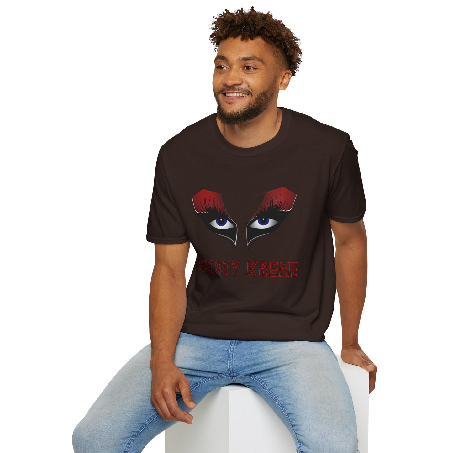 Kristy Kreme Eyes Unisex Softstyle T-Shirt