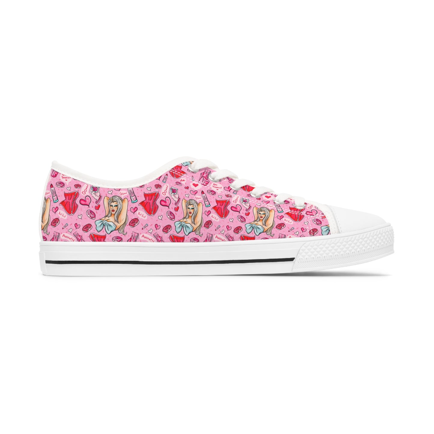 Kristy Kreme Women's Low Top Sneakers