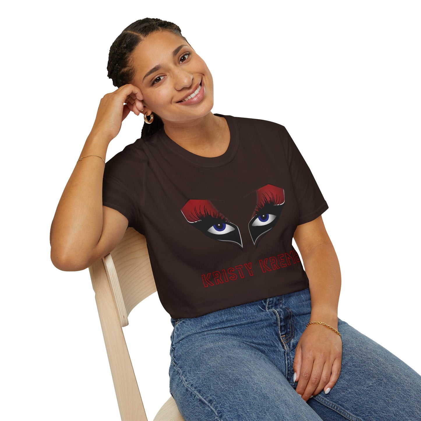 Kristy Kreme Eyes Unisex Softstyle T-Shirt