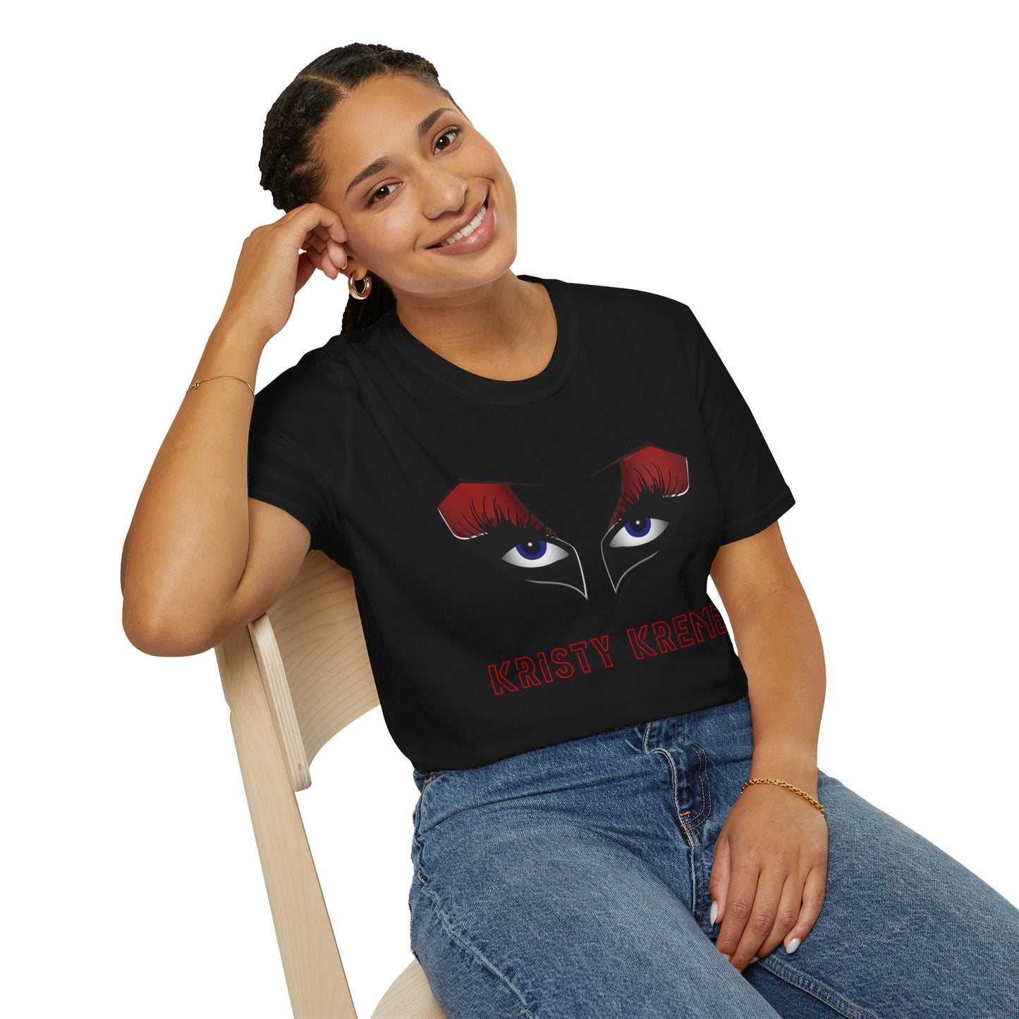 Kristy Kreme Eyes Unisex Softstyle T-Shirt