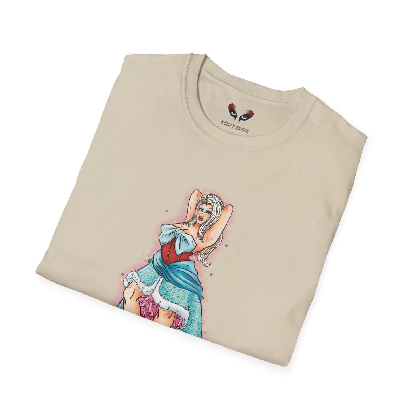 Kristy Kreme Portrait  Unisex Softstyle T-Shirt