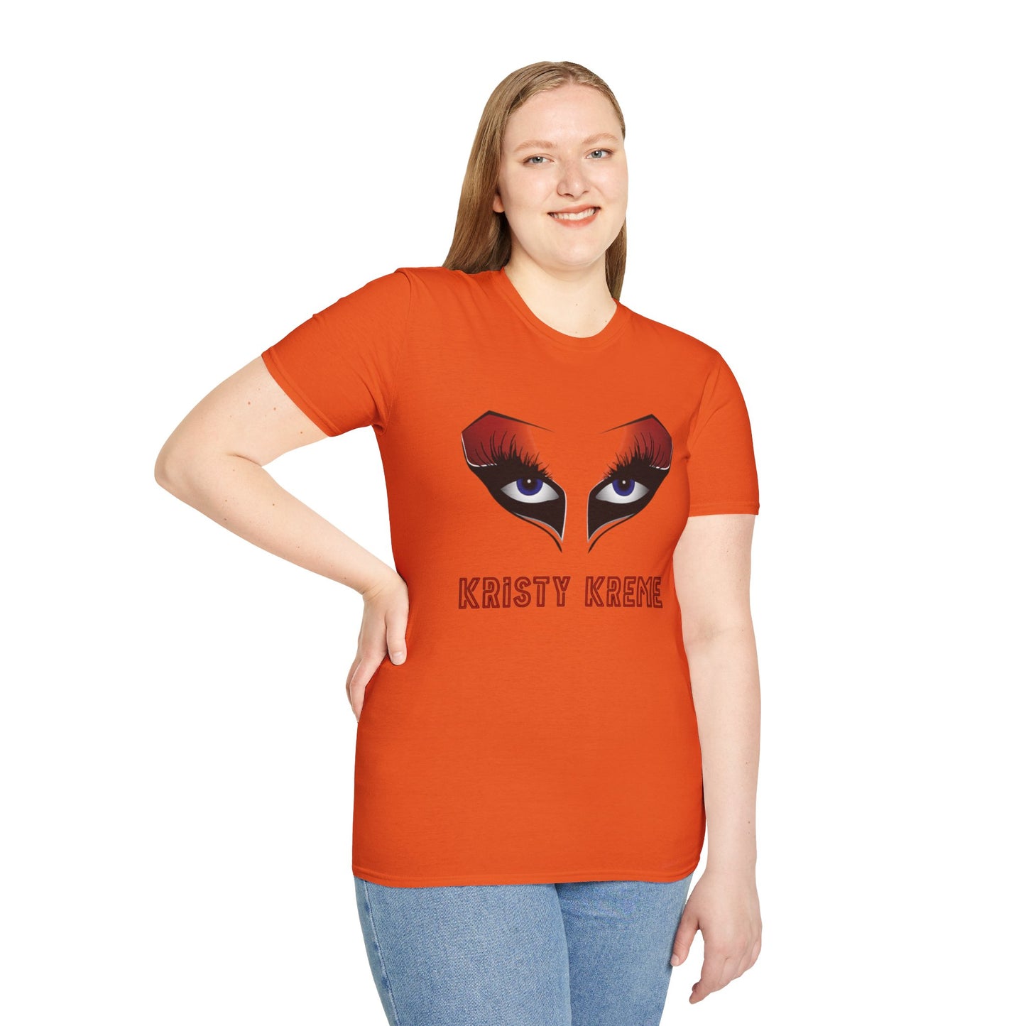 Kristy Kreme Eyes Unisex Softstyle T-Shirt