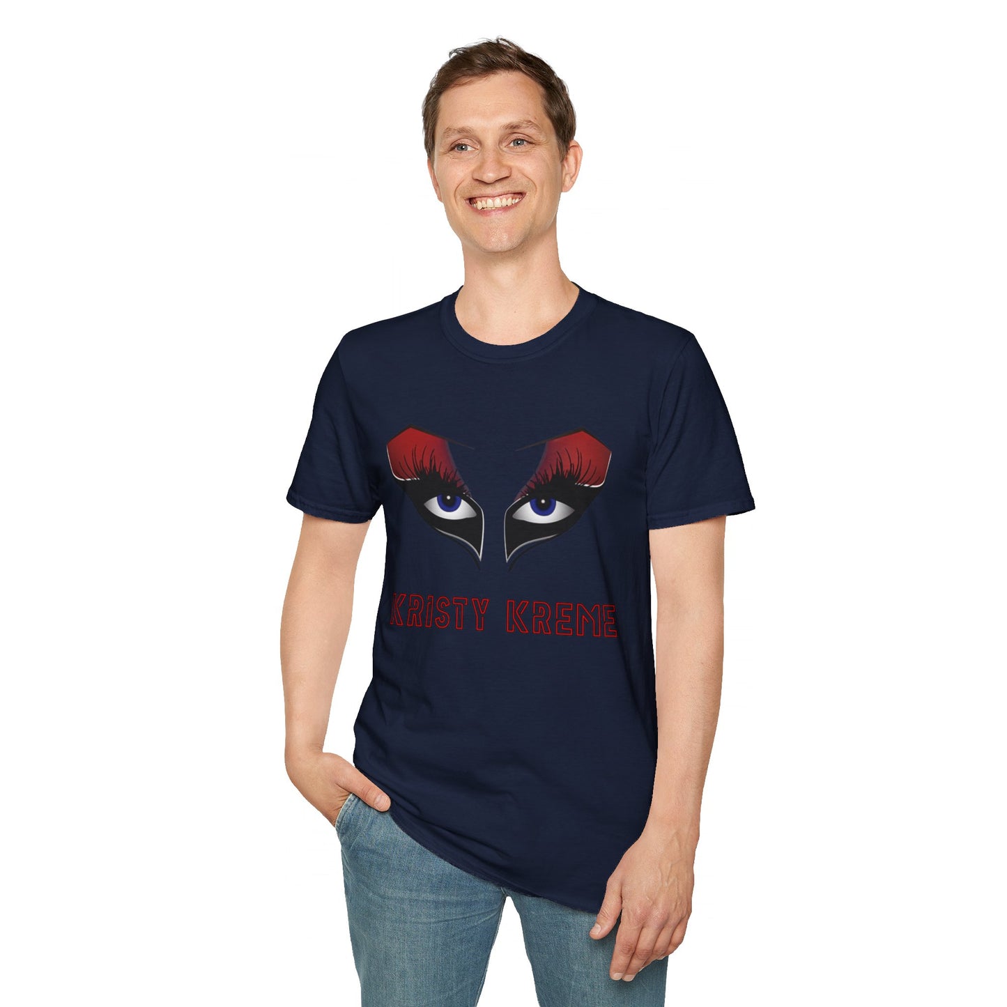 Kristy Kreme Eyes Unisex Softstyle T-Shirt