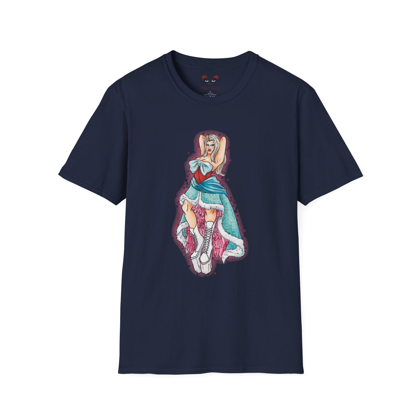 Kristy Kreme Portrait  Unisex Softstyle T-Shirt