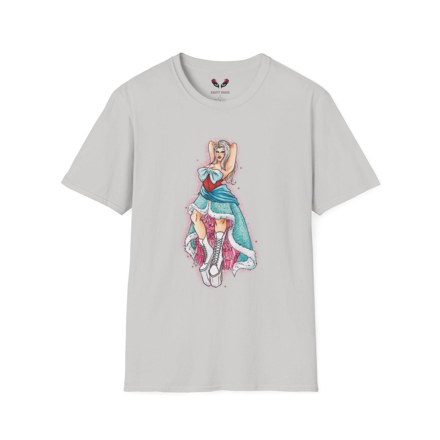 Kristy Kreme Portrait  Unisex Softstyle T-Shirt