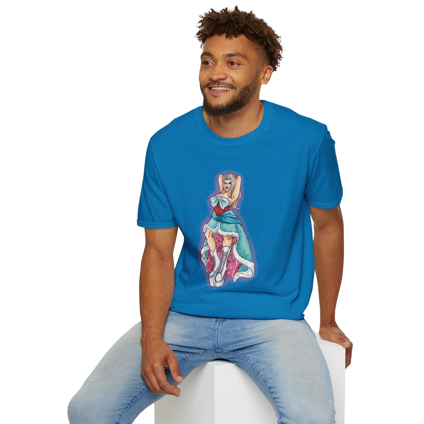 Kristy Kreme Portrait  Unisex Softstyle T-Shirt