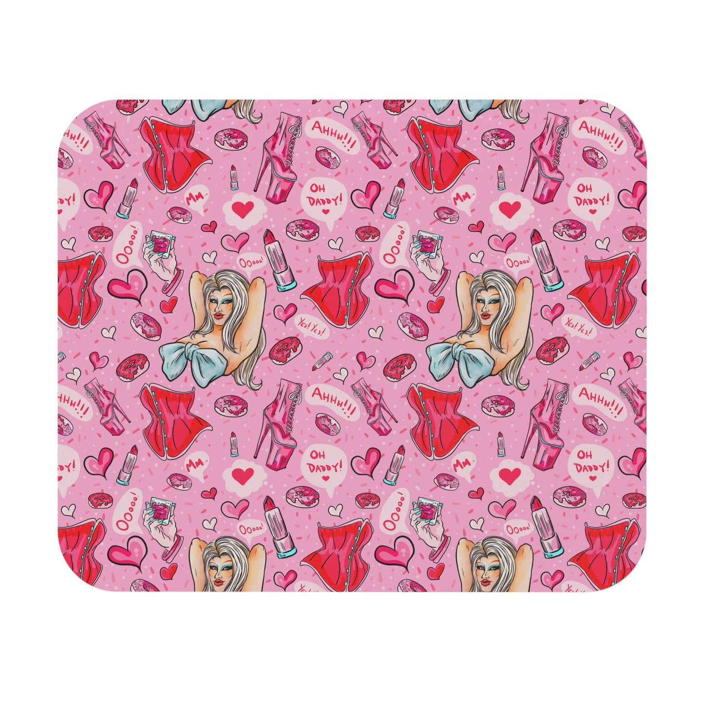 Kristy Kreme Pink Dream Mouse Pad