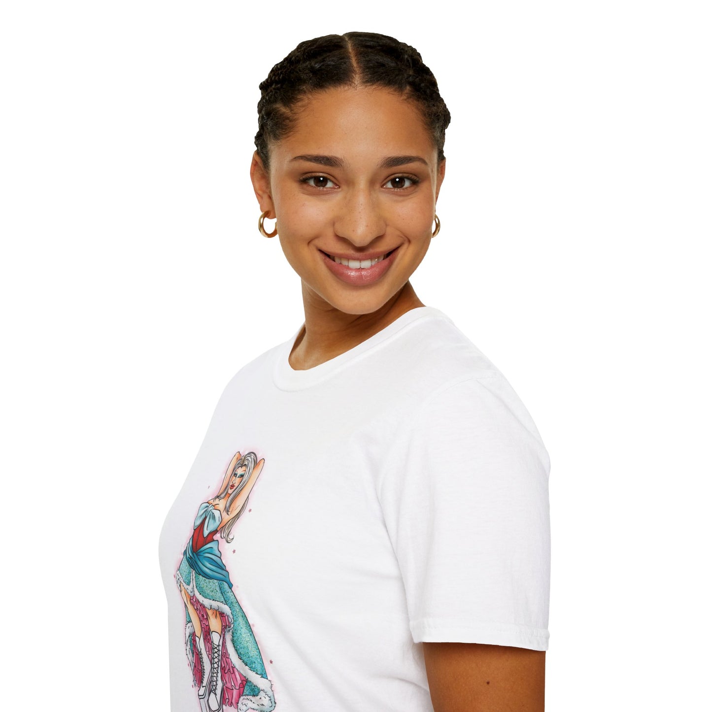 Kristy Kreme Portrait  Unisex Softstyle T-Shirt