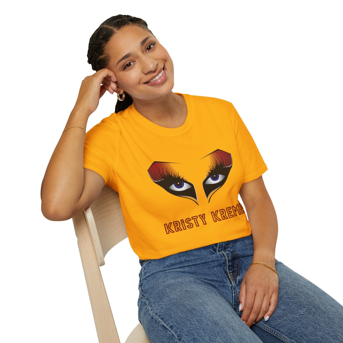 Kristy Kreme Eyes Unisex Softstyle T-Shirt