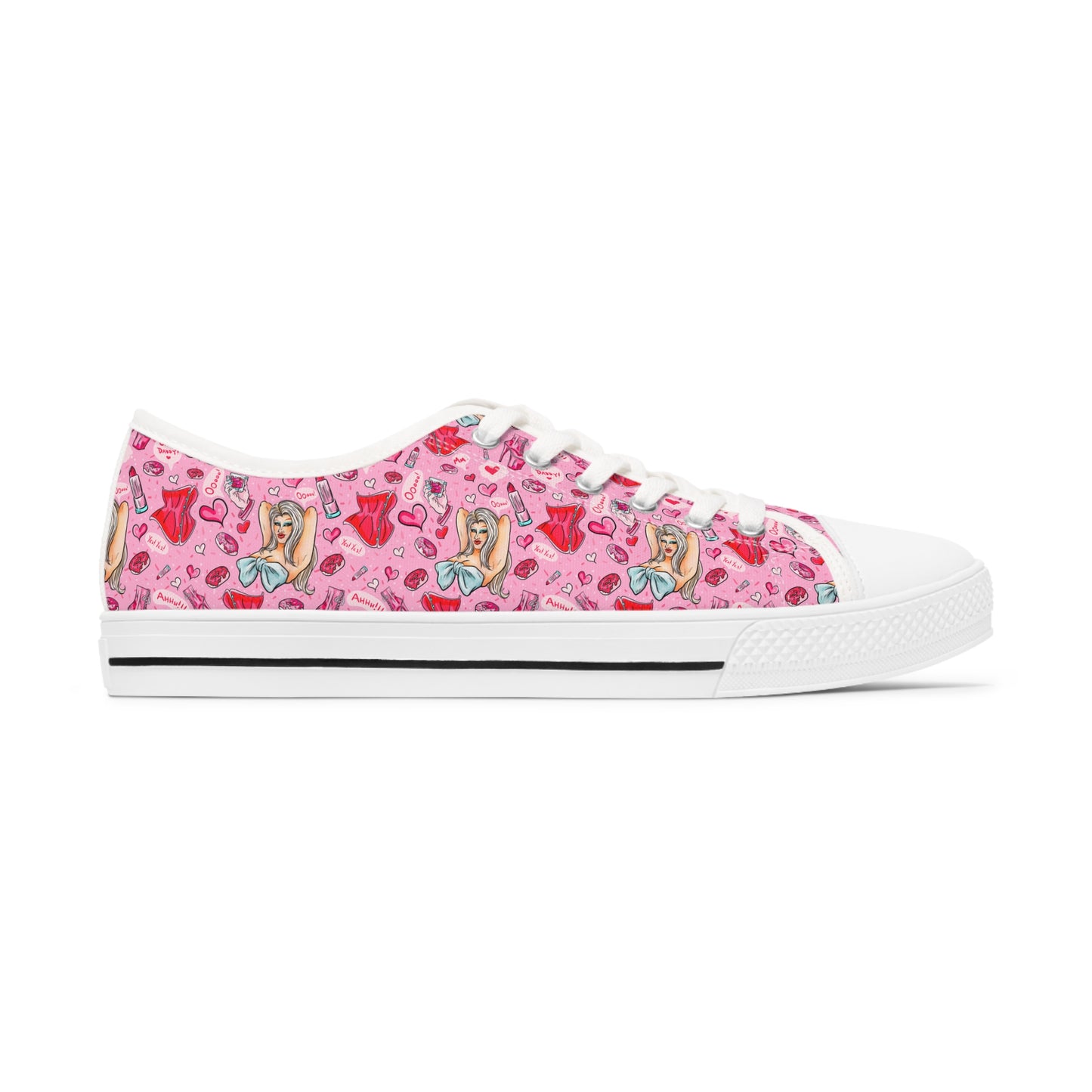 Kristy Kreme Women's Low Top Sneakers