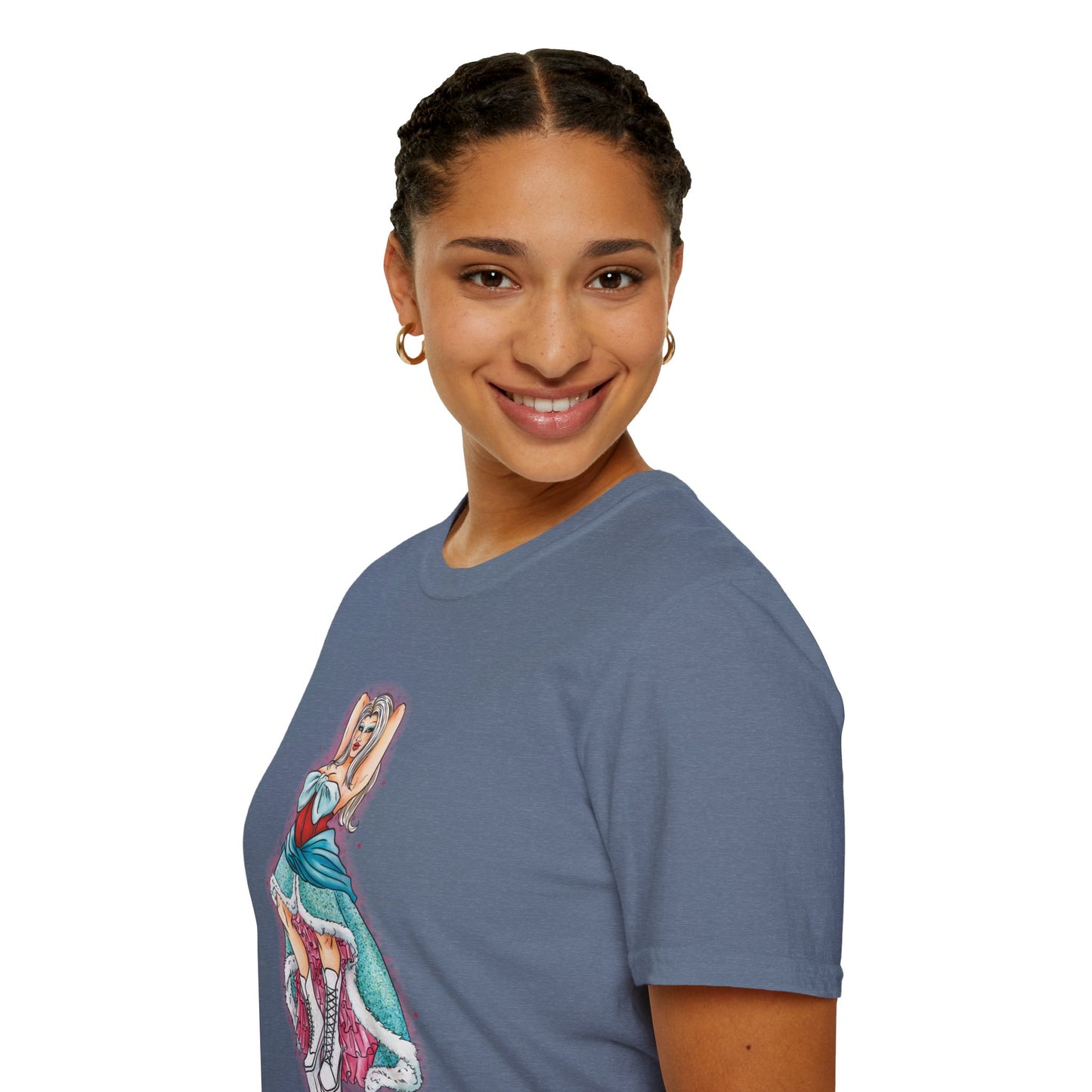 Kristy Kreme Portrait  Unisex Softstyle T-Shirt