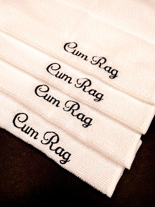 Cum Rag White (Pair)