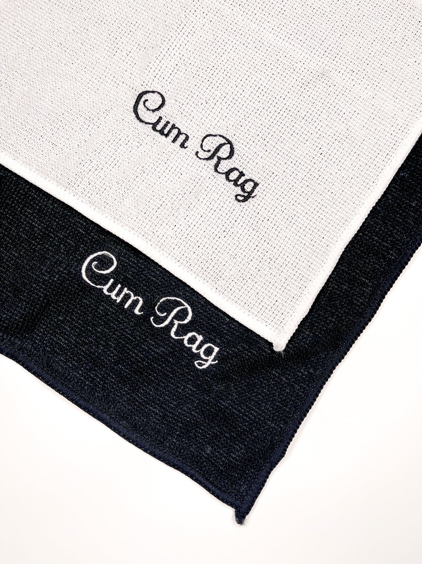 Cum Rag White & Black (Pair)