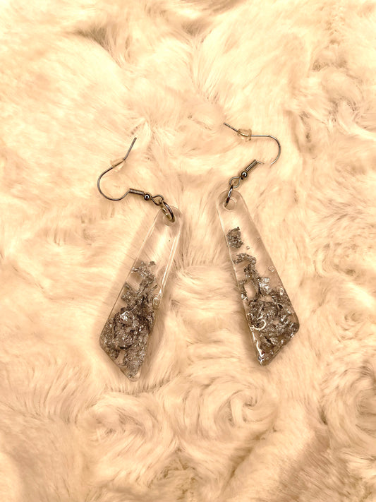 "Silver Towers" Earrings