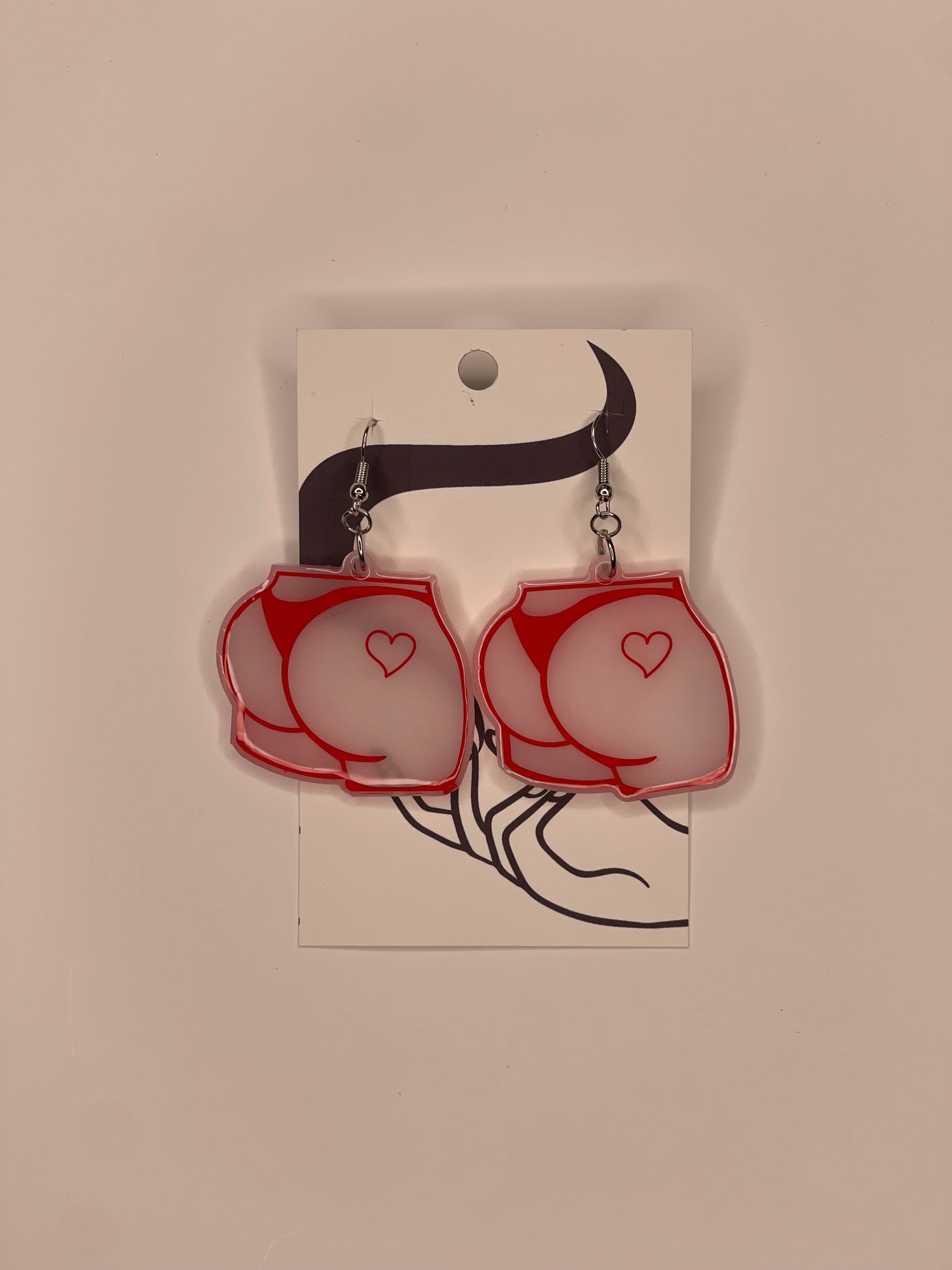 "Red vigor" Earrings