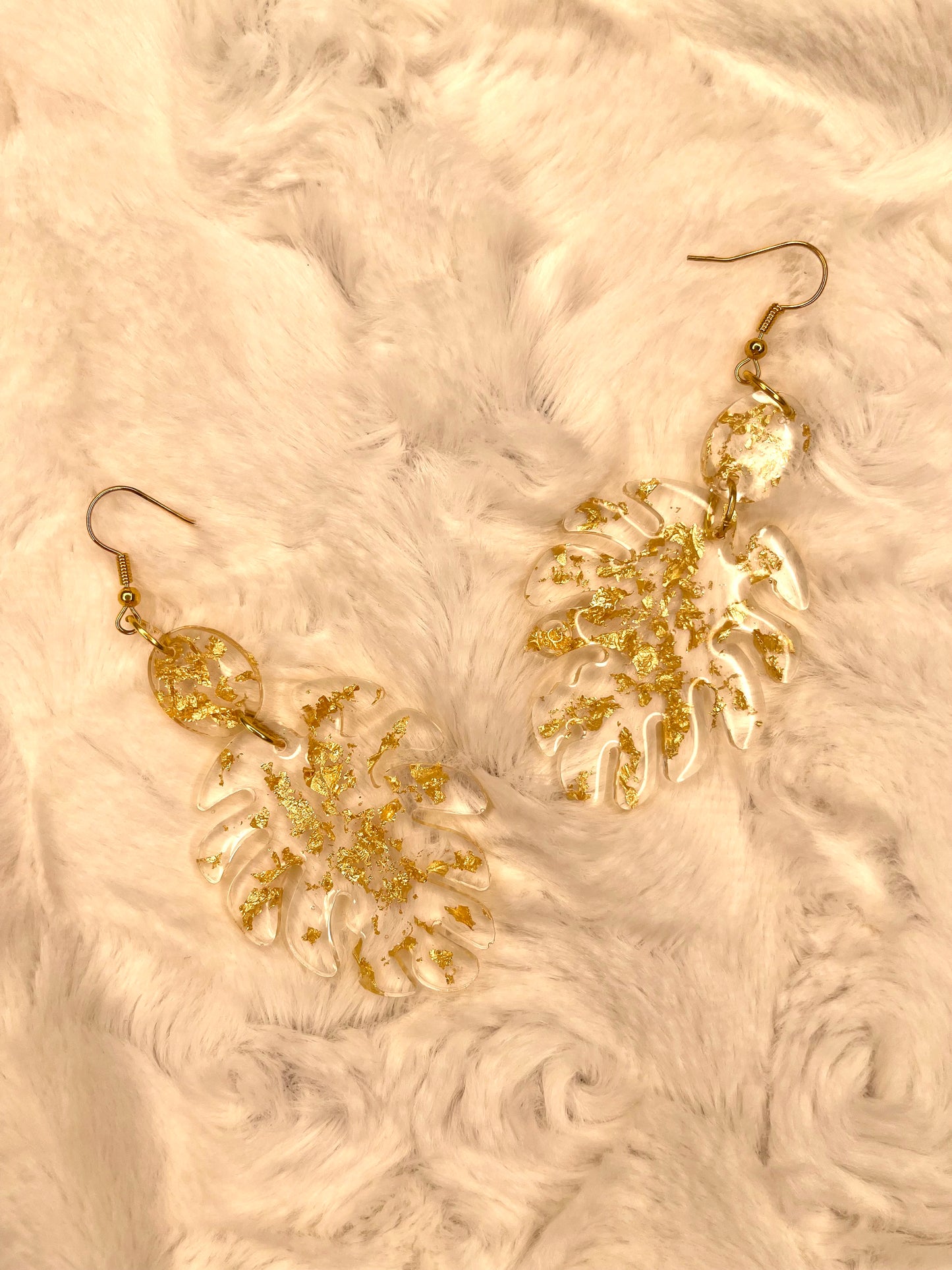 "Golden Tropical" Earrings