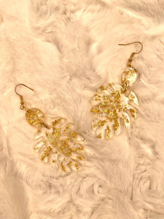 "Golden Tropical" Earrings